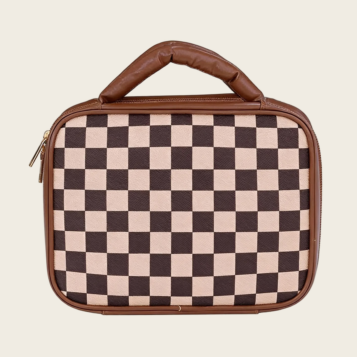 CARRYJOYS CHECKERED makeup bag
